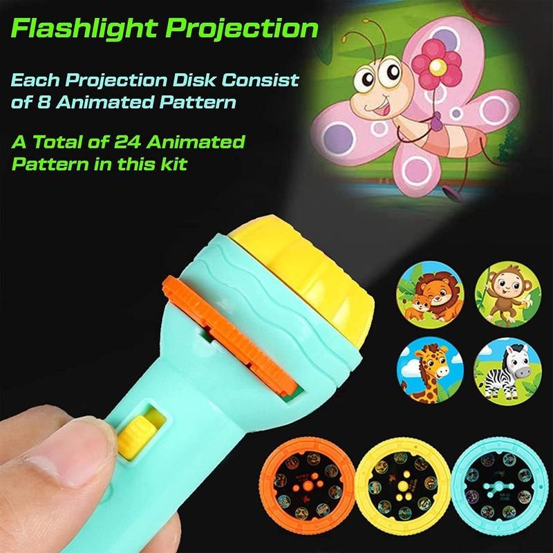 Slide Flashlight Torch Education Learning�Kids Toy